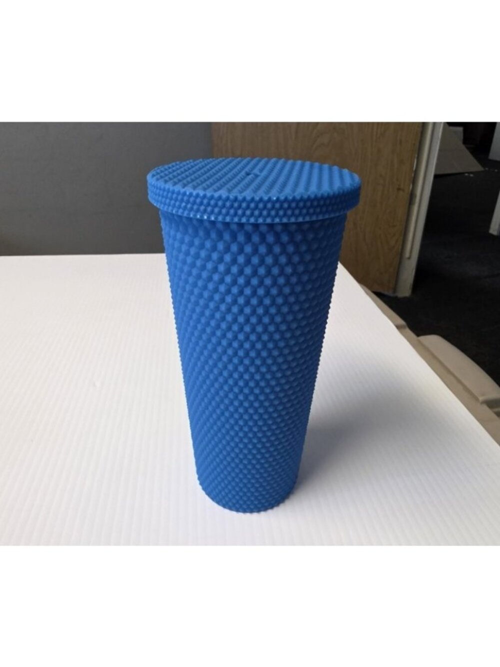 Mainstays 26 oz Double Wall Tumbler Blue/Teal Textured